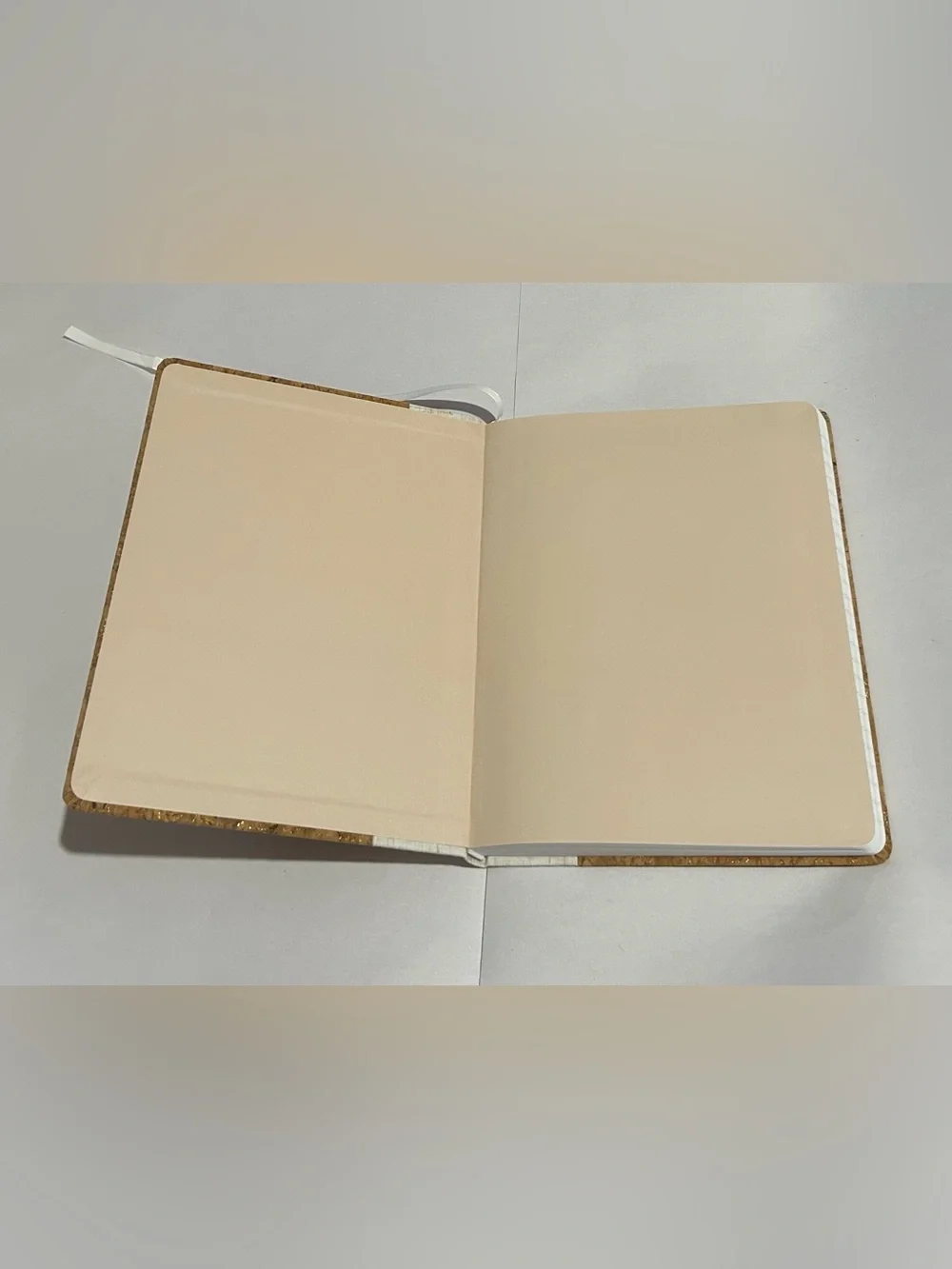 New Hardcover Journal Cork Cardboard Covers 200 Lined Pages Vietnam Page Marker